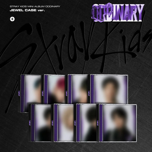 STRAY KIDS 6th Mini Album [ODDINARY] (Jewel Case Version - RANDOM)