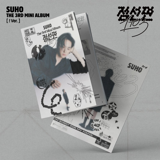 SUHO 3rd Mini Album [점선면 (1 to 3)] (! Version)