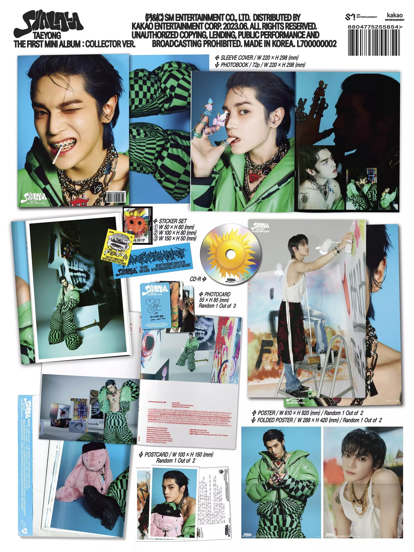 TAEYONG 1st Mini Album [SHALALA] (Collector Version)