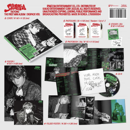 TAEYONG 1st Mini Album [SHALALA] (Digipack Version)