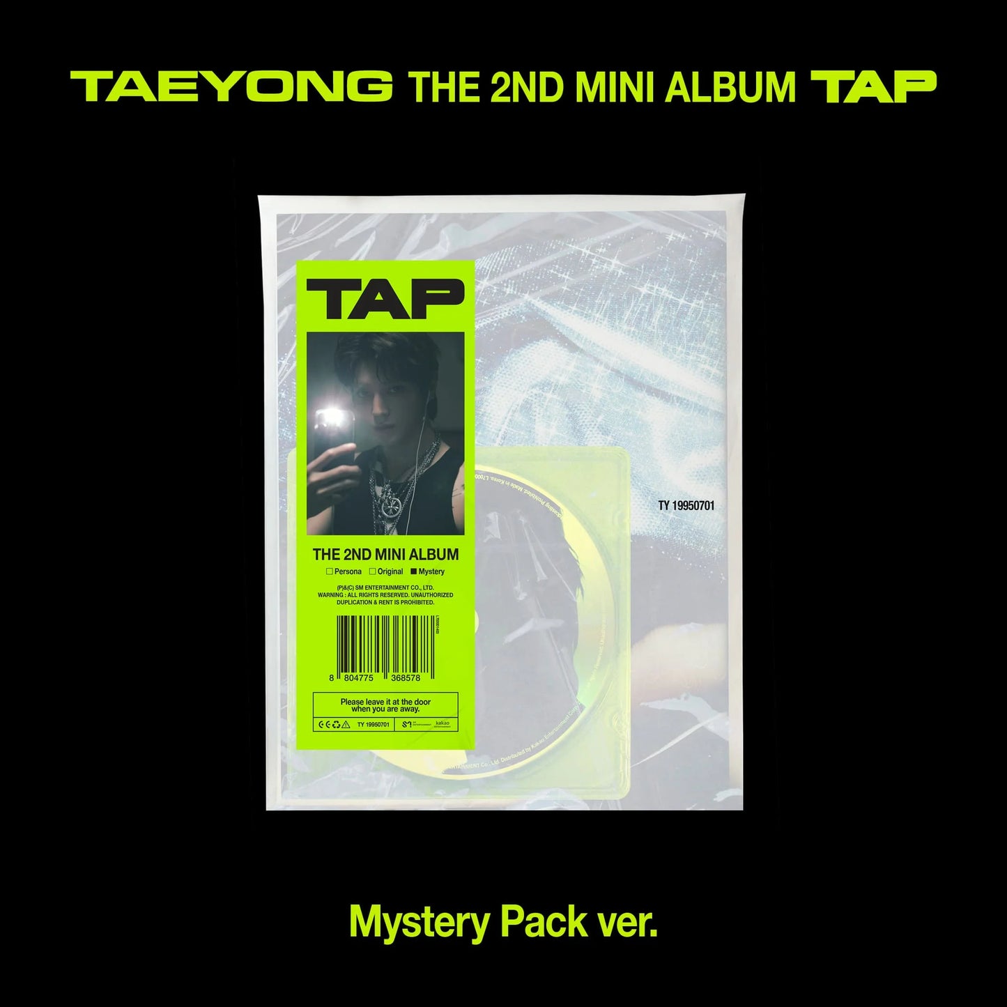 TAEYONG 2nd Mini Album [TAP] (Mystery Pack Version)