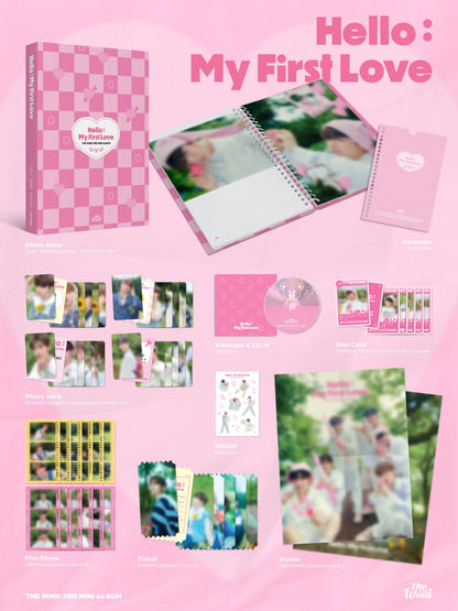 The Wind 3rd Mini Album [Hello : My First Love] - love version details