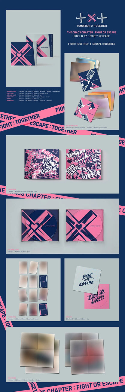 TOMORROW X TOGETHER 2nd Album Repackage [THE CHAOS CHAPTER : FIGHT OR ESCAPE] (TOGETHER Version) - details