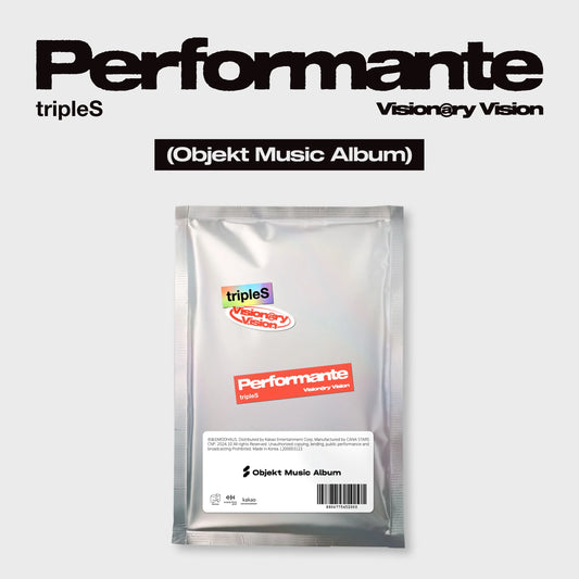 tripleS Visionary Vision 1st Full Album [Performante] (Objekt Music Album)