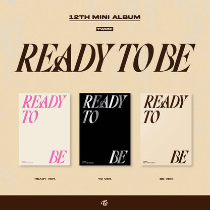 TWICE 12th Mini Album [READY TO BE] (Standard Version)