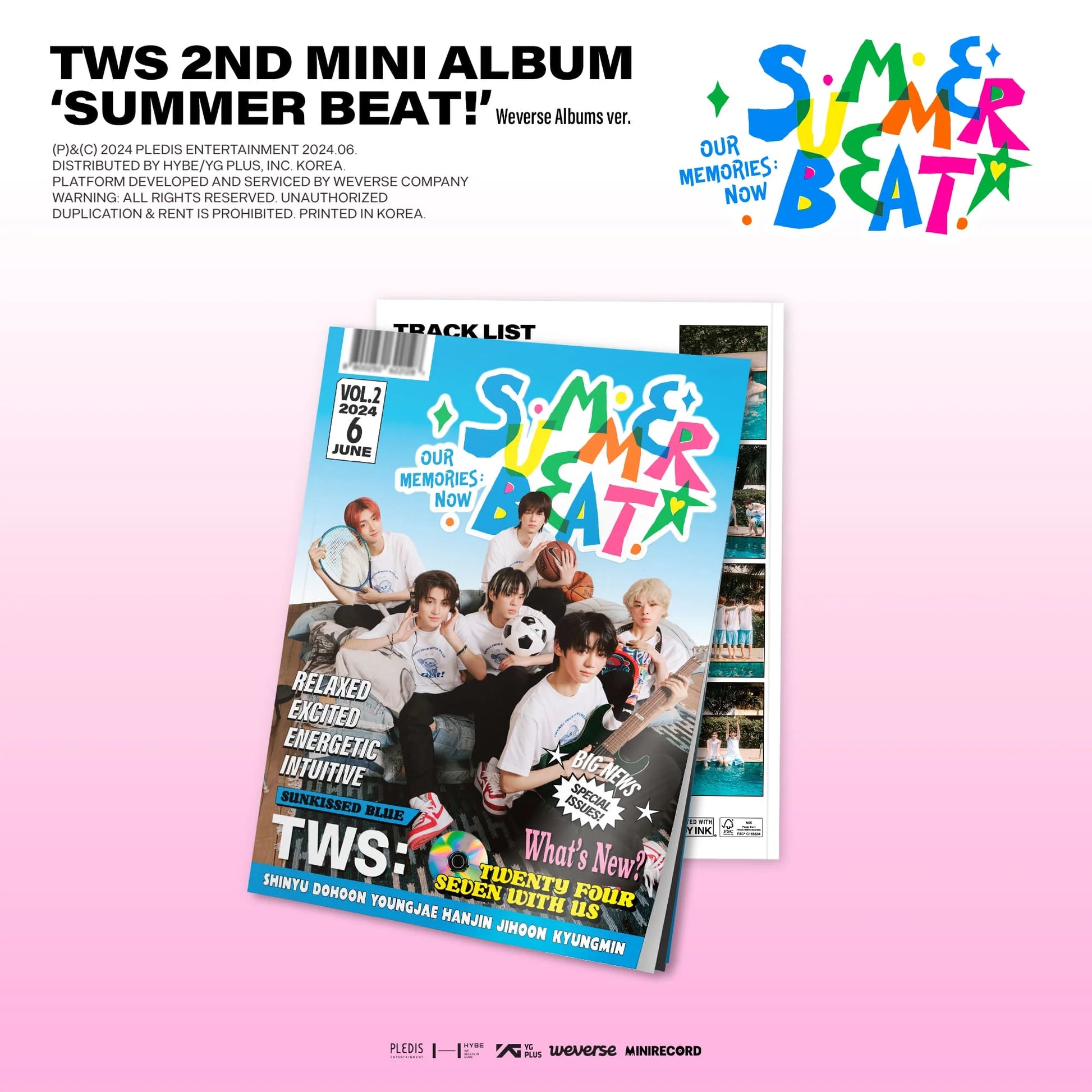 TWS 2nd Mini Album [SUMMER BEAT!] (Weverse Albums Version)