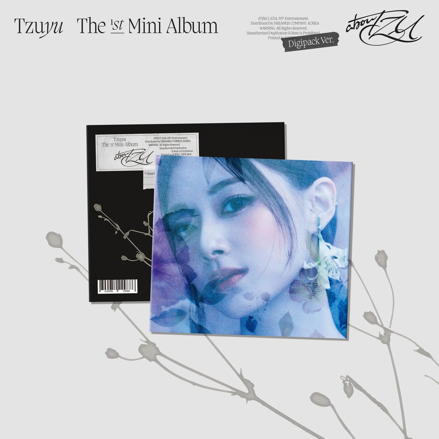 TZUYU (TWICE) 1st Mini Album [abouTZU] (Digipack Version)