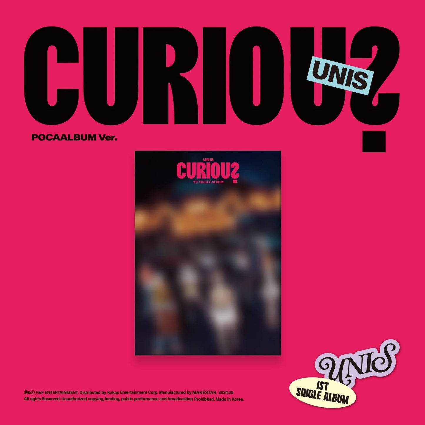 UNIS 1st single [CURIOUS] (POCAALBUM Version)