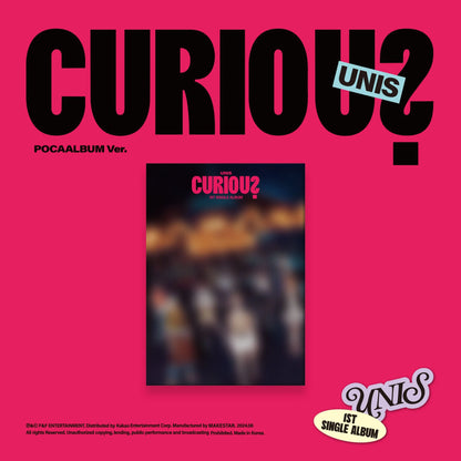 UNIS 1st single [CURIOUS] (POCAALBUM Version)