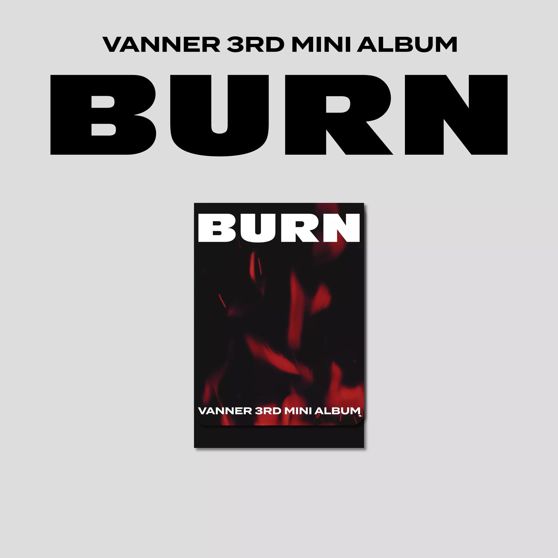 VANNER 3rd Mini Album [BURN] (PLVE Version)