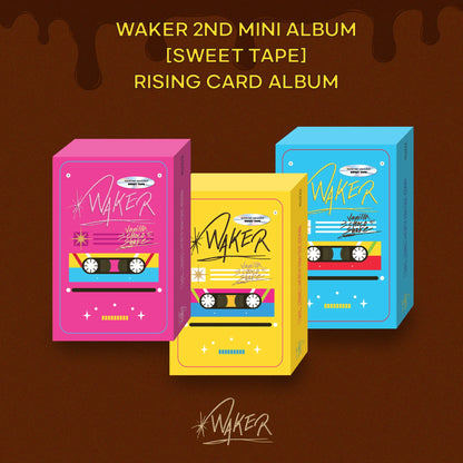 WAKER 2nd Mini Album [Sweet Tape] (RISING CARD ALBUM)