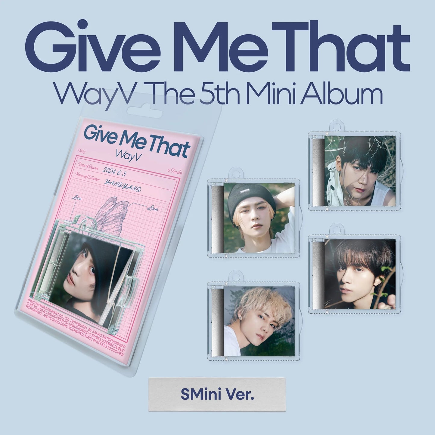 WayV 5th Mini Album [Give Me That] (SMini Version - RANDOM)