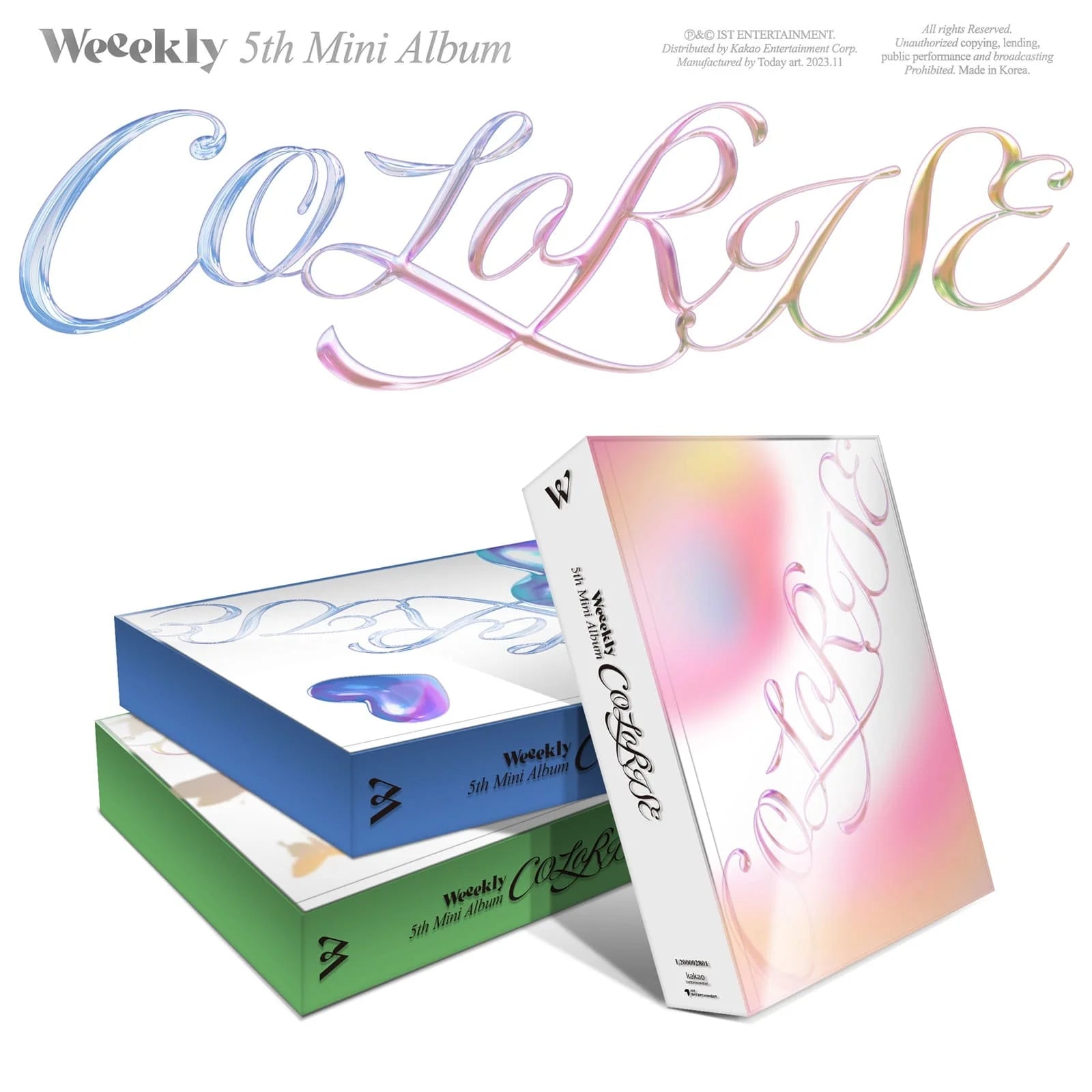 Weeekly 5th Mini Album [ColoRise]