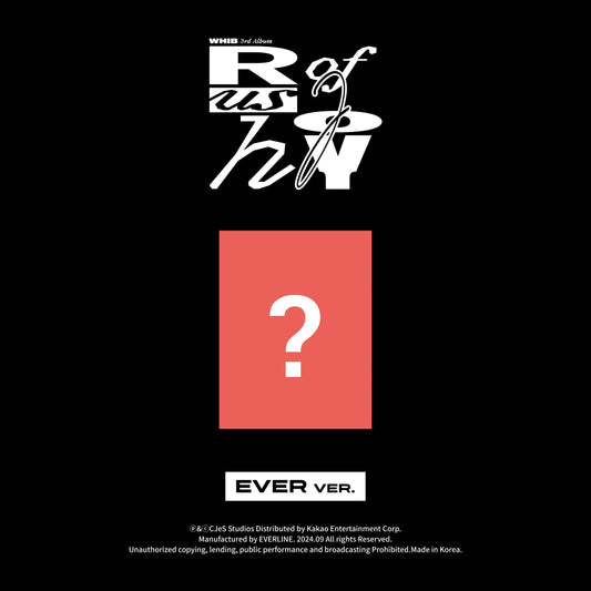 WHIB 3rd Sigle Album [Rush of Joy] (EVER Version)