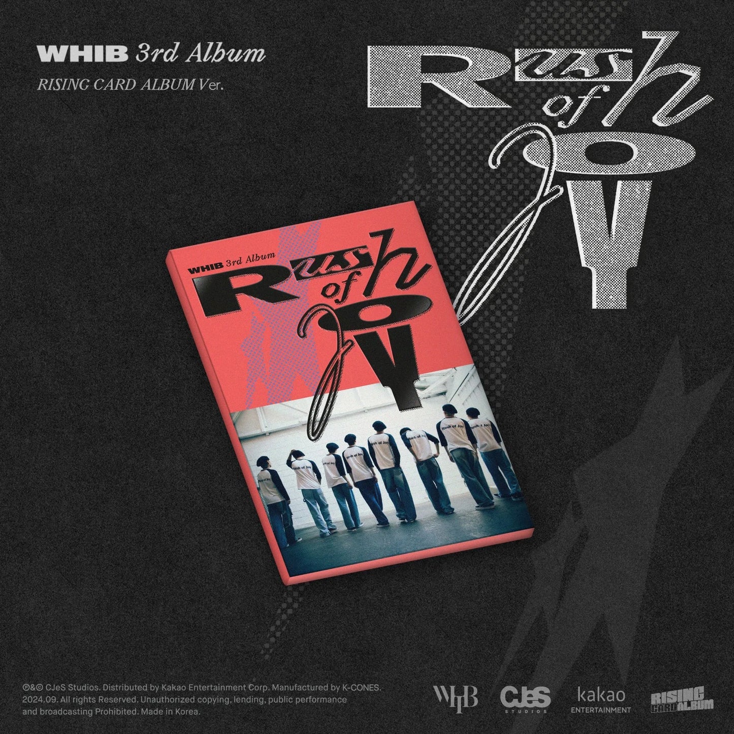 WHIB 3rd Single Album [Rush of Joy] (RISING Version)