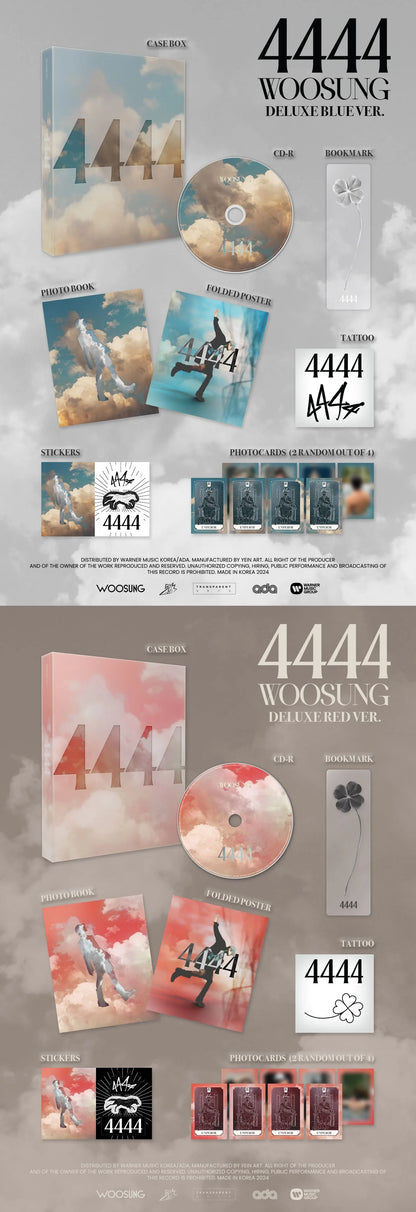 WOOSUNG Album 4444 (DELUXE Version) - details