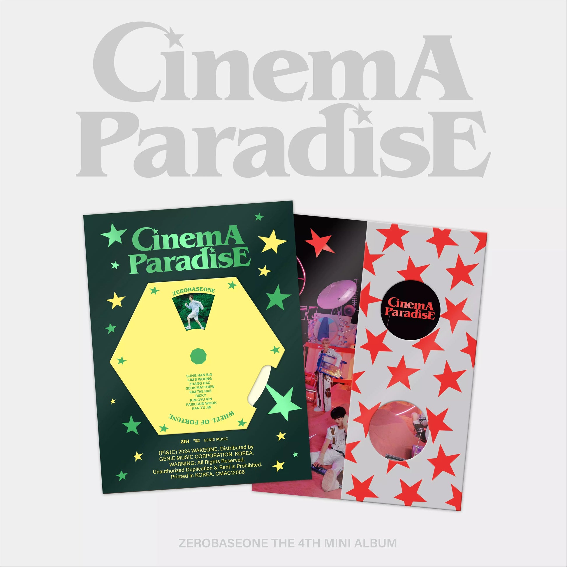 ZEROBASEONE 4th Mini Album [CINEMA PARADISE]