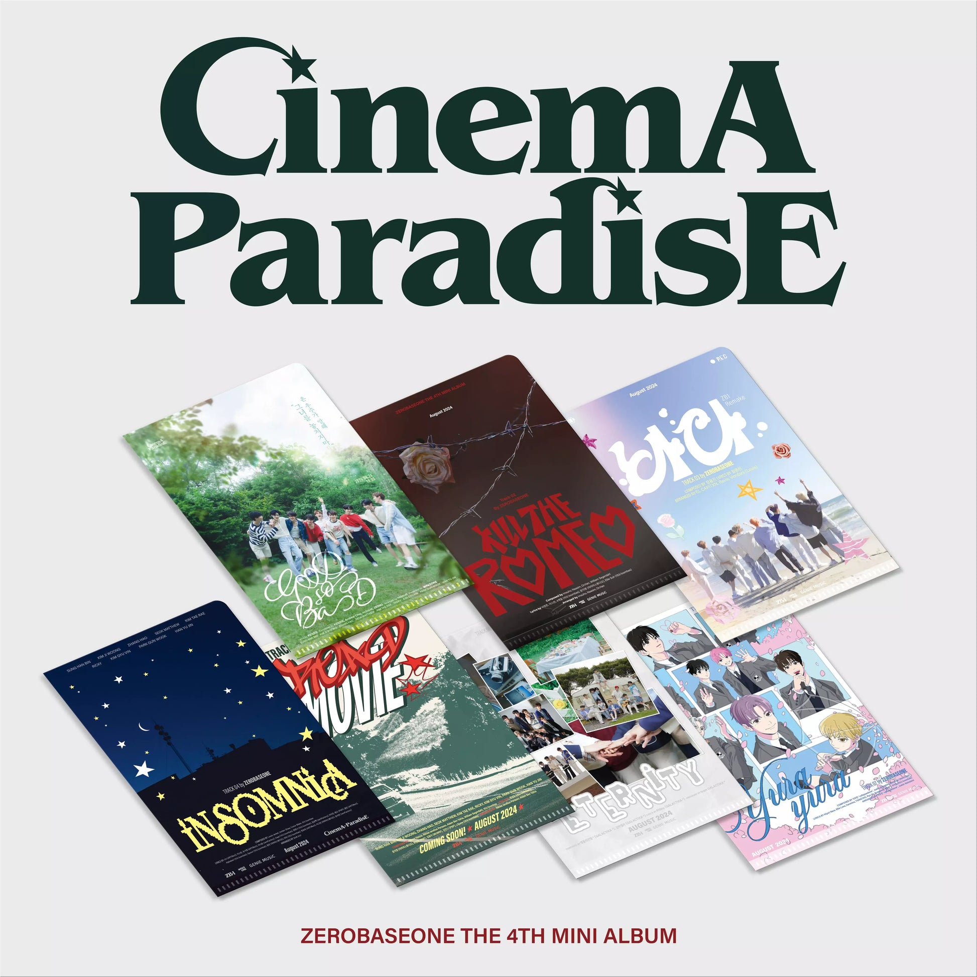 ZEROBASEONE 4th Mini Album [CINEMA PARADISE] (ZEROSE Version)